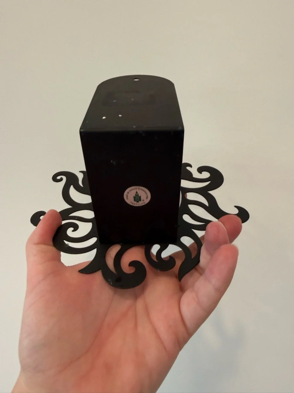 PartyLite Black Sun & Star Metal Wall Accents